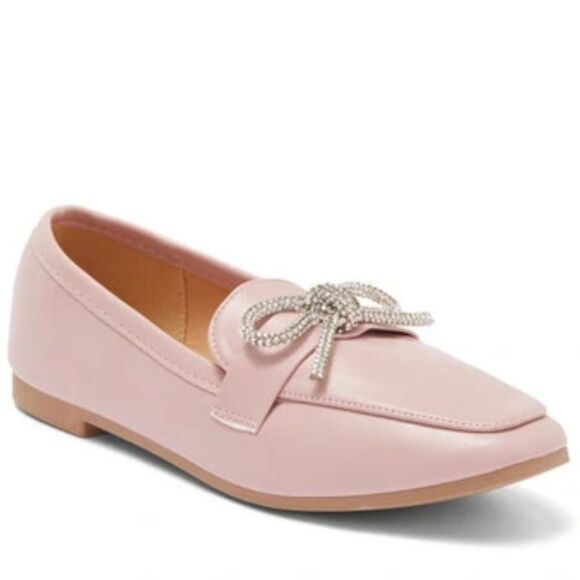 BRAND NEW WILD DIVA LOUNGS NELLIE RHINESTONE BOW SHOE - Picture 15 of 15